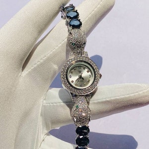 Womens silver diamante store watches