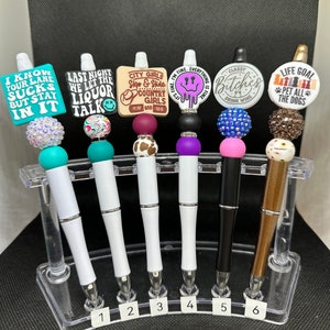 Custom Beaded Pen Spicy 1  Funny Adult humor