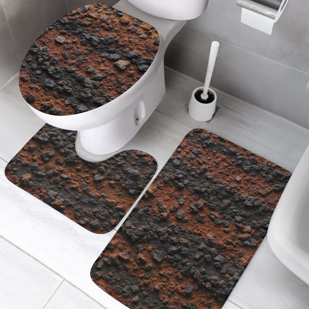 Bathroom Rugs Rust Colornull