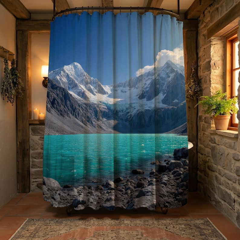 Lake Shower Curtain