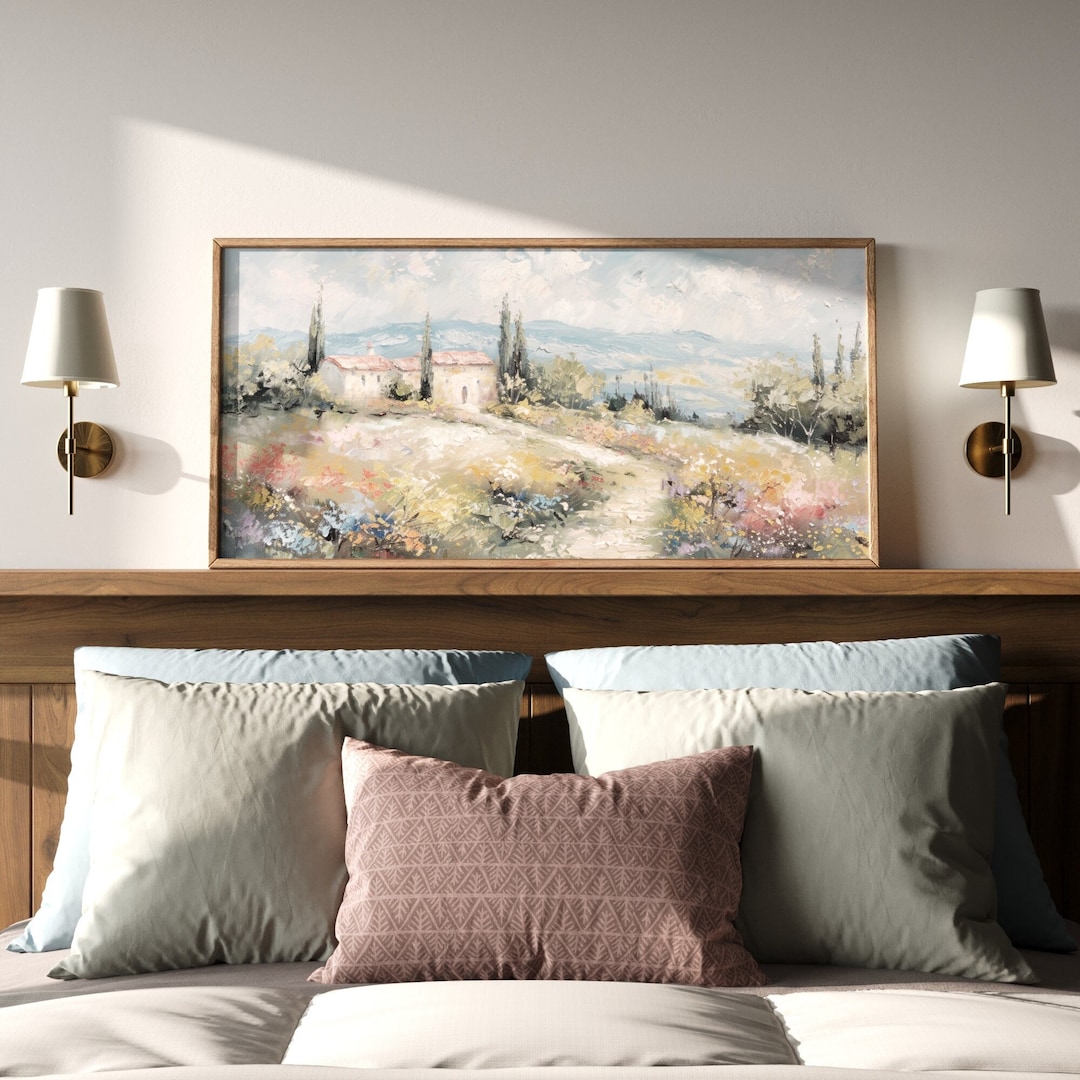 Elegant French Country Landscape Wall Art for Timeless Home Décor