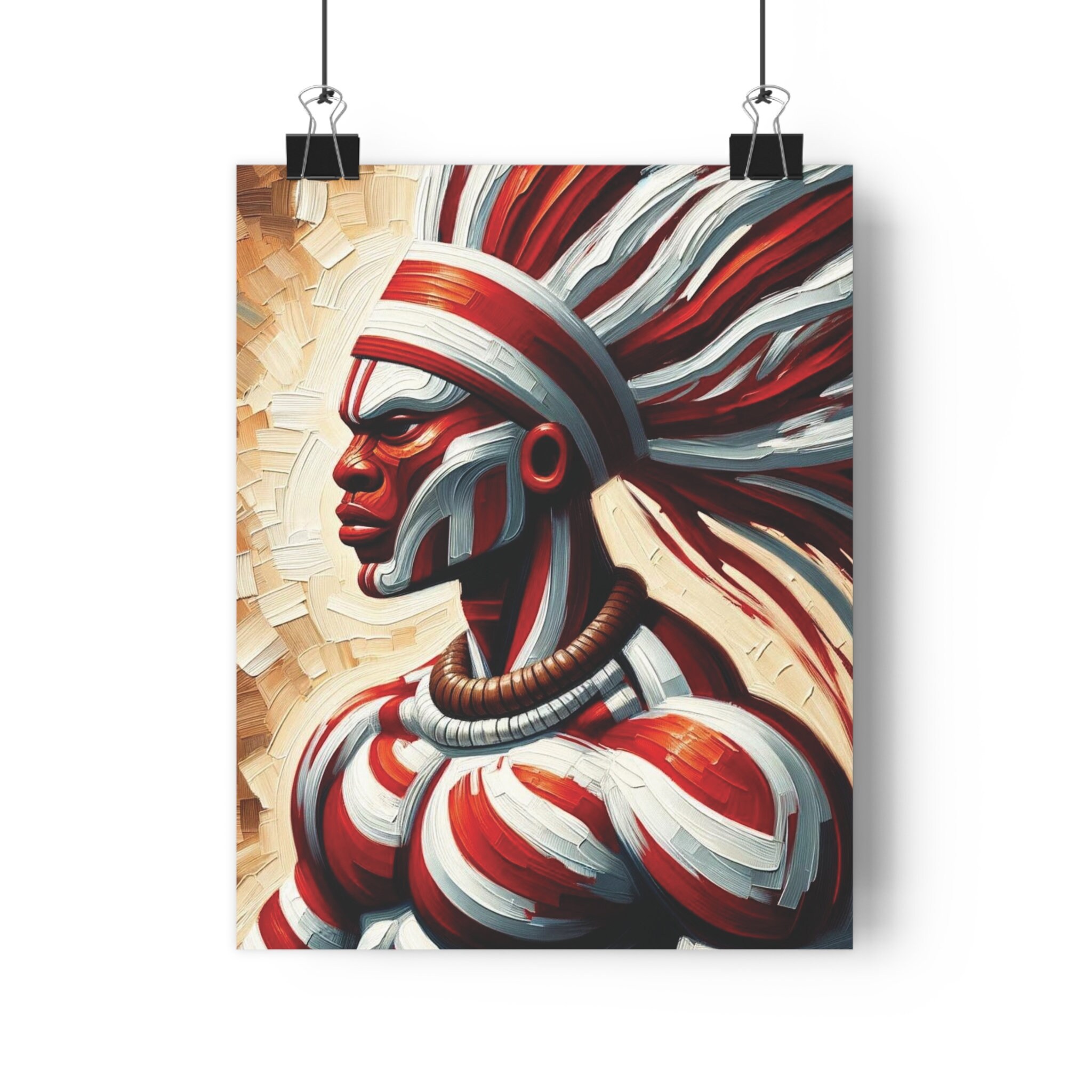 Shango African Orisha Yoruba Art |spiritual Art| African Art | Oil ...