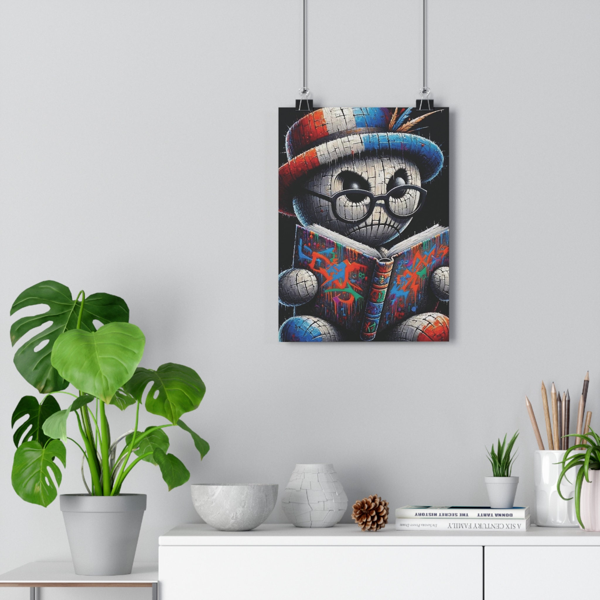 Haitian Doll Art African Art Modern Art Haiti Flag Diaspora Art Oil ...