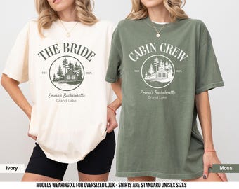 Benutzerdefinierte Cabochon Junggesellinnenabschied Komfort Farben Shirt