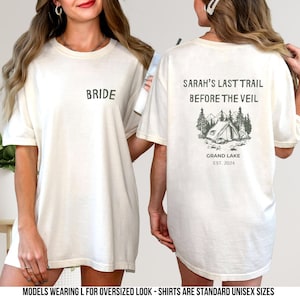 Custom Camp Bachelorette Party Shirt Lake Bachelorette Shirts Camp Crew Shirts Camp Bride Custom Camp Bachelorette Comfort Colors