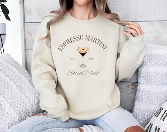 Sudadera Espresso Martini Social Club: un suéter moderno para amantes del café