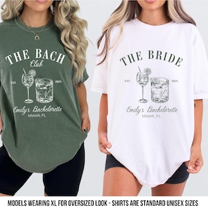 The Bach Club Shirts Bachelorette Shirts Bachelorette Party Shirt The Bachelorette Club Shirts Bride Shirts Bach Tees Comfort Colors Shirts