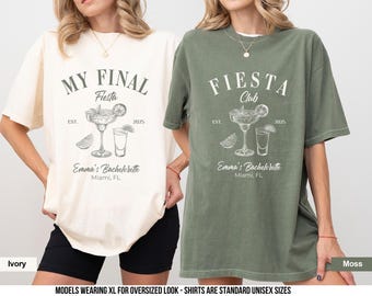 Camisa de colores cómodos para despedida de soltera de Final Fiesta