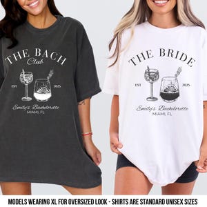 The Bach Club Comfort Colors Shirt: Bachelorette Party Tee