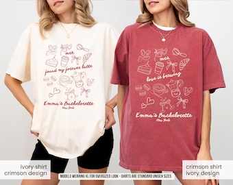 Love is Brewing ブライダルシャワーシャツ、独身パーティーテーマのスウェットシャツ、コーヒー付き独身パーティーTシャツ