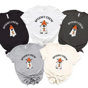 Custom Halloween Family Matching Shirt Matching Halloween Outfits Shirts Family Group Halloween Shirt Spooky Season Shirt Personalized Tee