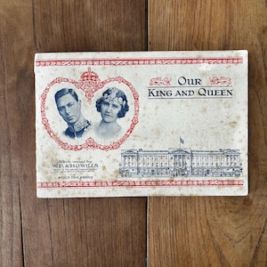 1937 Wills sigarettenkaartalbum | Onze koning en koningin| Complete originele set | Koninklijke memorabilia | Vintage verzamelobject VK