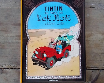 Vintage tintin |  1970s comic book |  book lover gift
