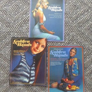 Vintage craft magazines |  crochet pattern |  diy gift