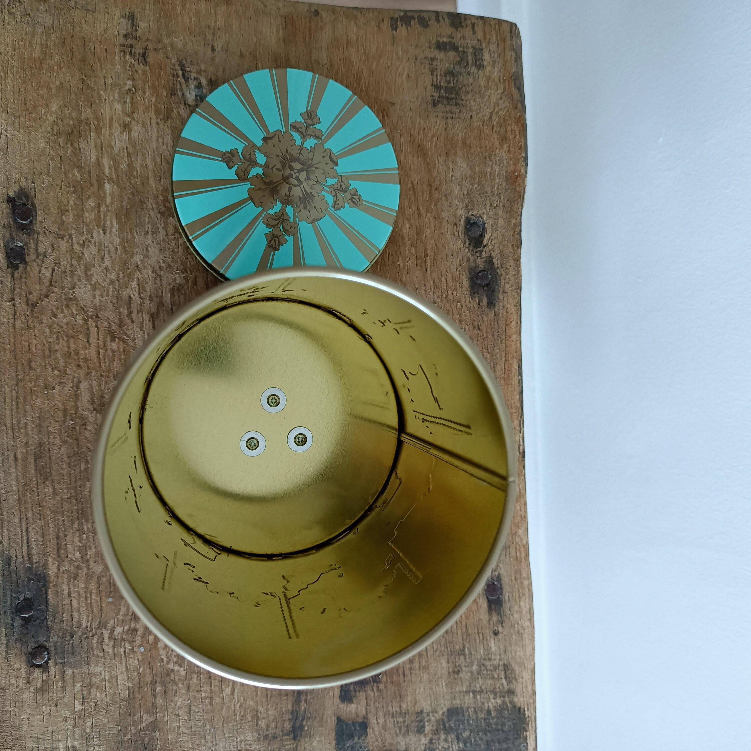 Vintage Musical Tin, Carousel Tin Storage: Fortnum & Mason's Merry
