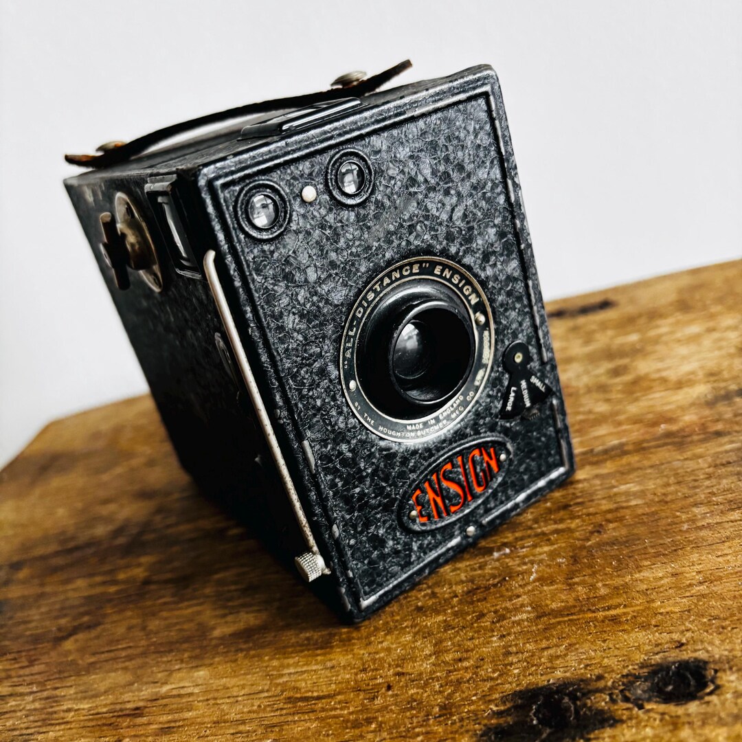 Vintage Ensign Box Camera | 1920s British Medium Format | Art Deco ...