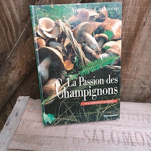 Vintage illustrated mushroom guide - 1990 - identification, recipes, and stunning illustrations