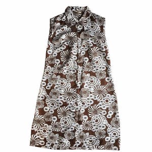 Original vintage shift dress |  70s summer clothing