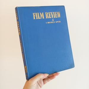 Vintage film review book: famous film stars by f. maurice speed | classic cinema memorabilia | 160 pages of movie star history