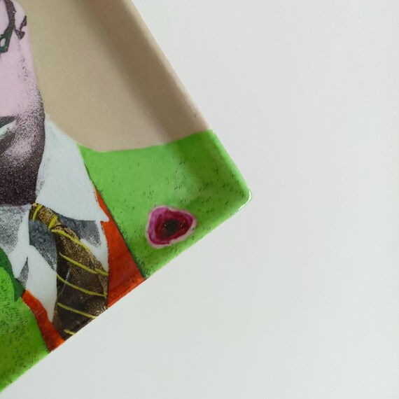 Fabienne Jouvin Art Tray: Pu Yi Pop Art Cloisonné Design - Etsy