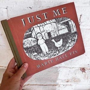 Vintage Children&#39;s Book “Just Me” by Marie Hall Ets | 1969 Reprint | Sydney Publication | Illustrated Storybook | Collectible Kids&#39; Book