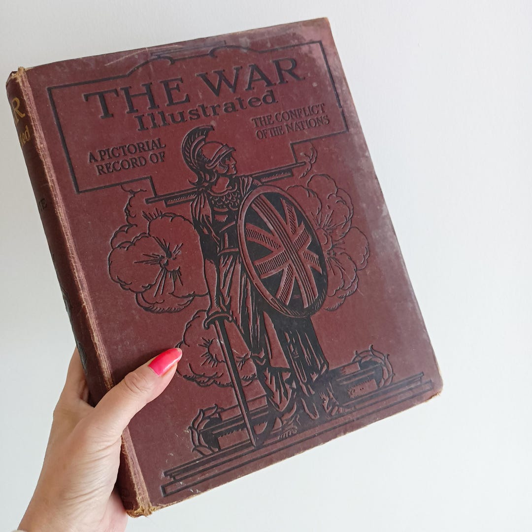 Vintage Military History Book: the War Illustrated Volume 2 - Etsy