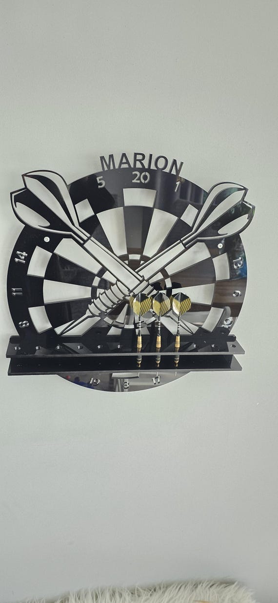 Wandhalter Ständer Für 6 Dartpfeile Mit Kunststoffspitze Oder