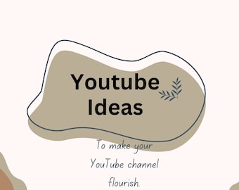 Över 4000 uppmaningar till YouTube-idéer