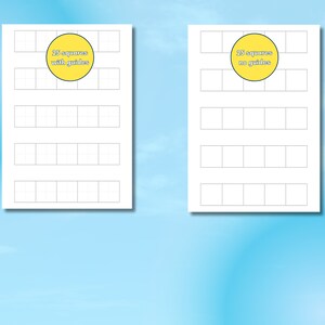 Wongoji Paper.pdf Korean Hangul Writing Practice Paper Template | Printable and Digital ...