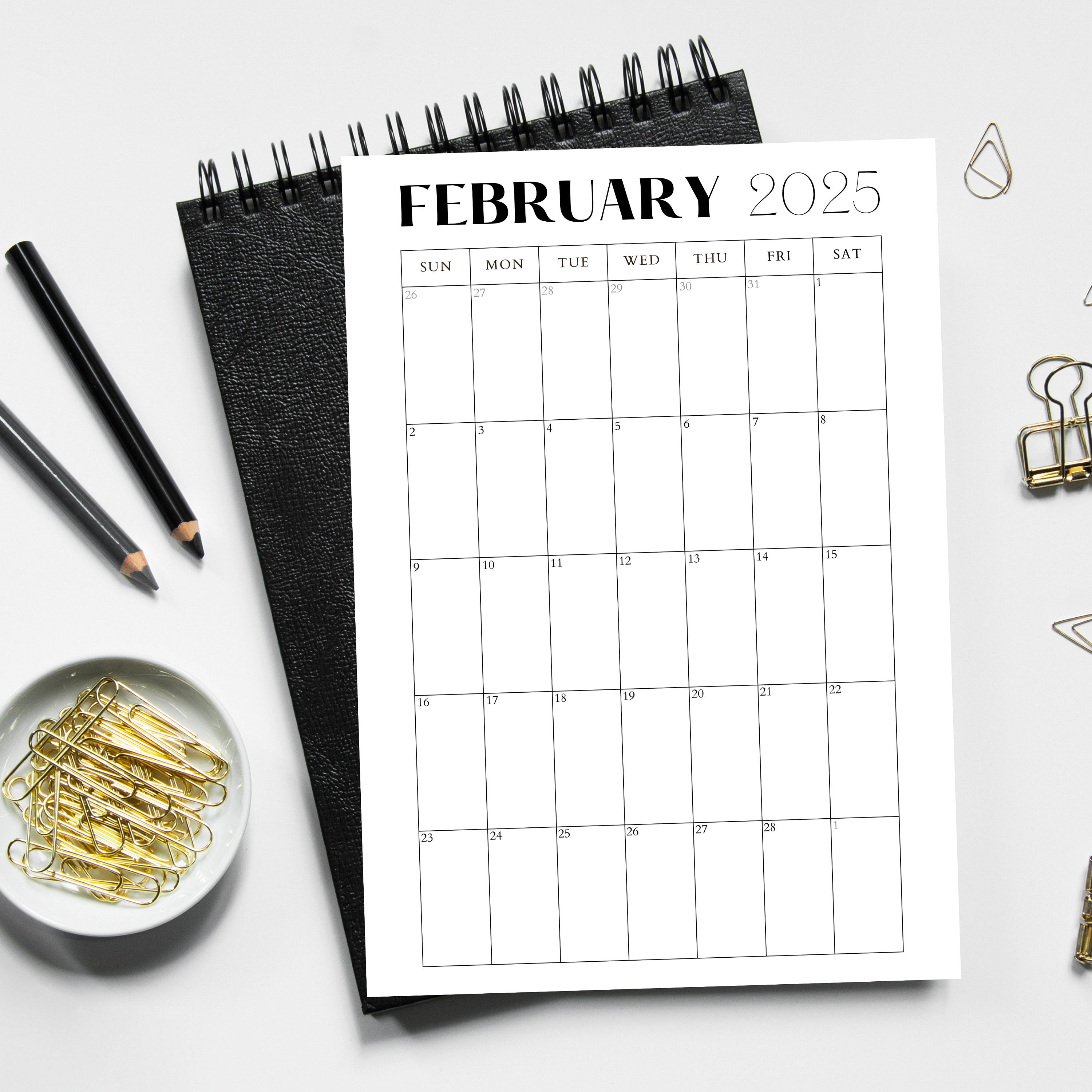Yearly Calendar Planner