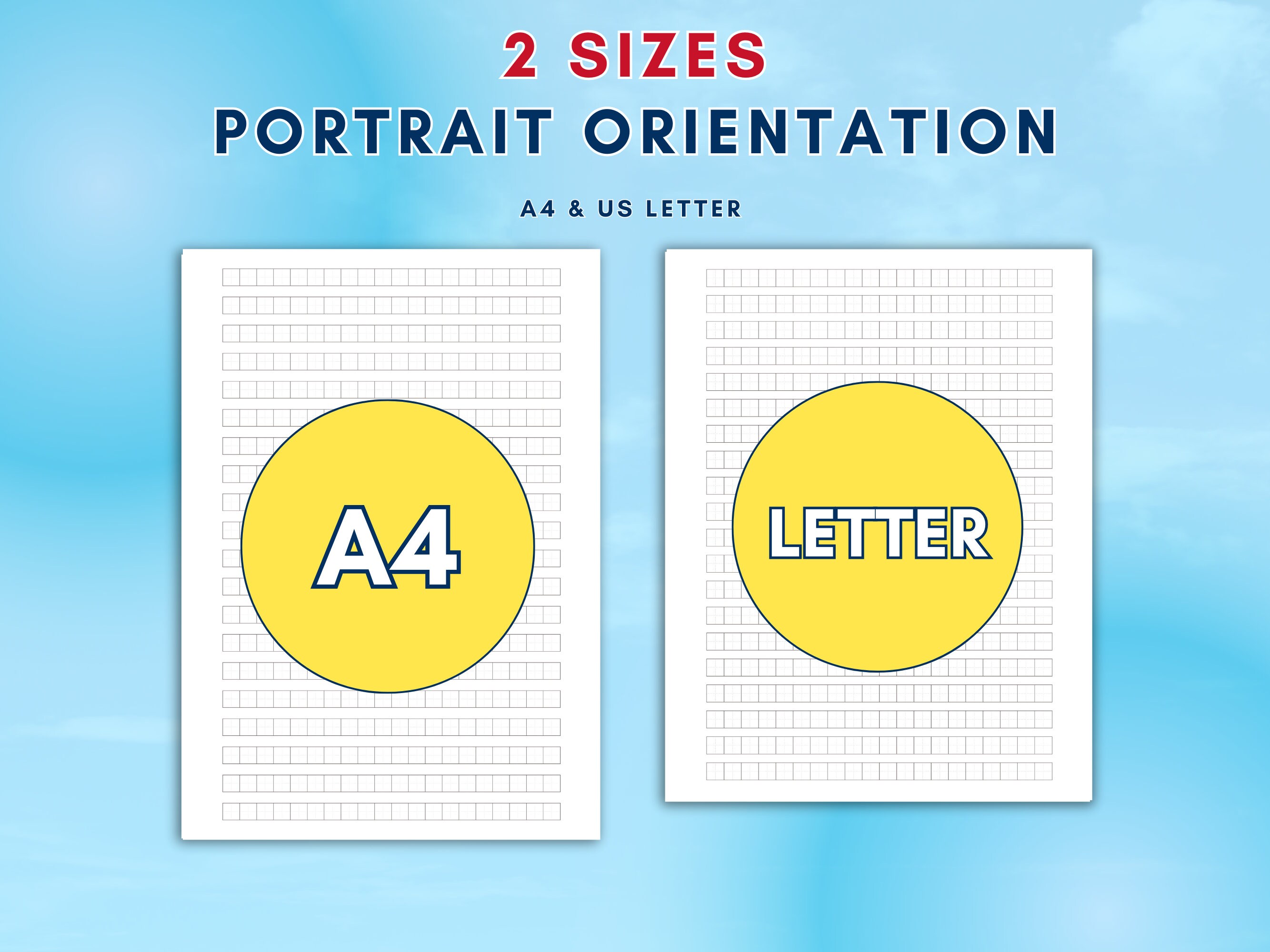 Wongoji Paper.pdf Korean Hangul Writing Practice Paper Template | Printable and Digital ...