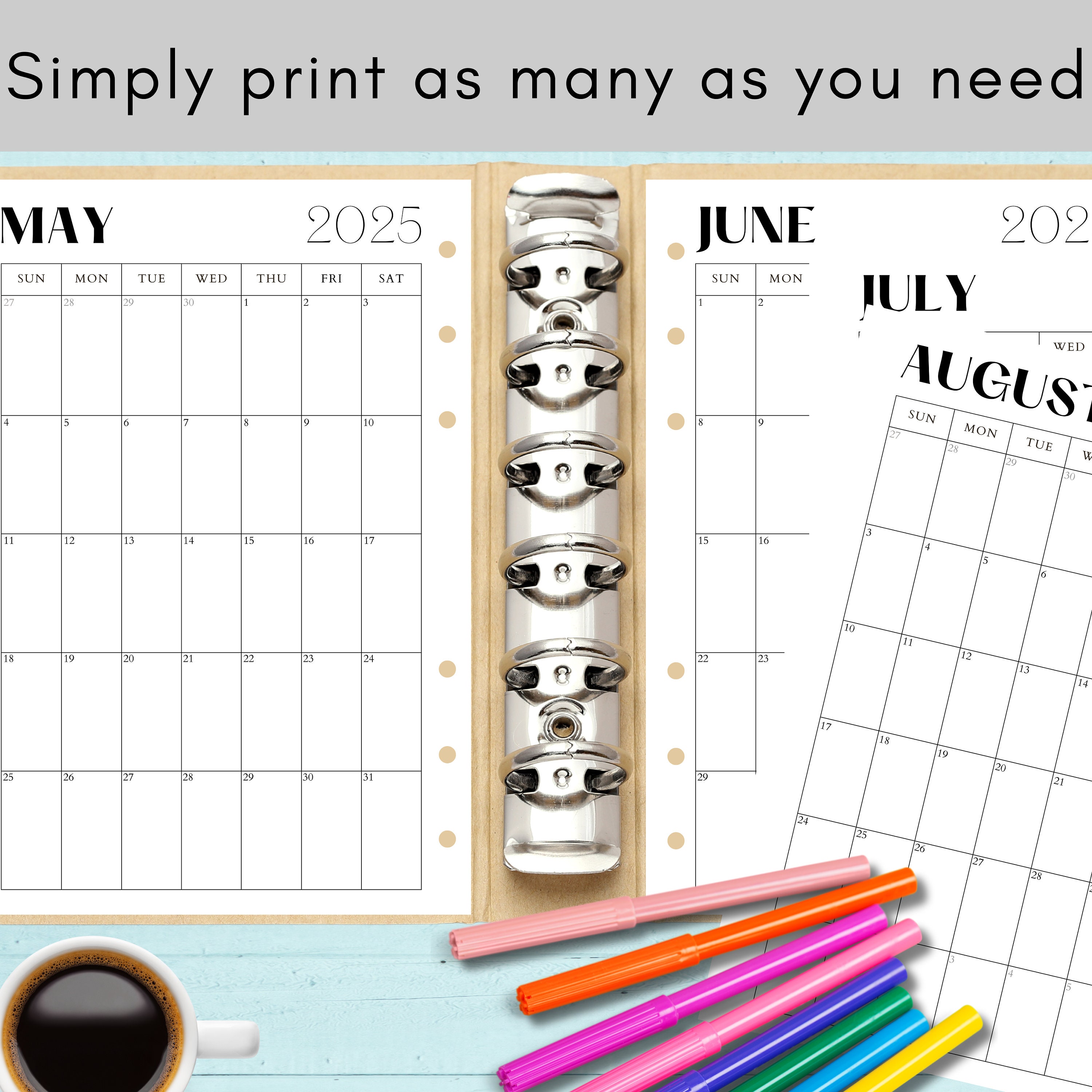 Customizable Calendar