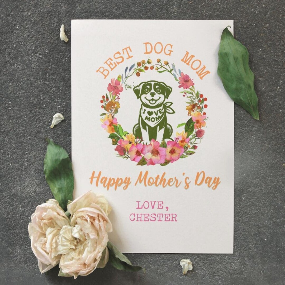 Printable Mother's Day,custom Happy Mother's Day Card,digital Download ...