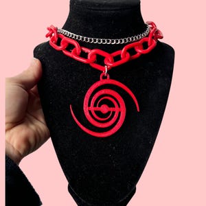 Customizable large charm chain choker