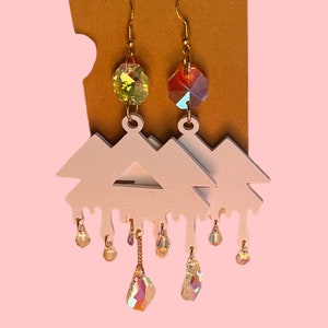 Wakaan inspired iridescent dangles