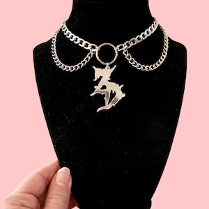 Customizable silver/gold stainless steel chokers! zeds dead tipper Wakaan pretty lights  tape b Illenium