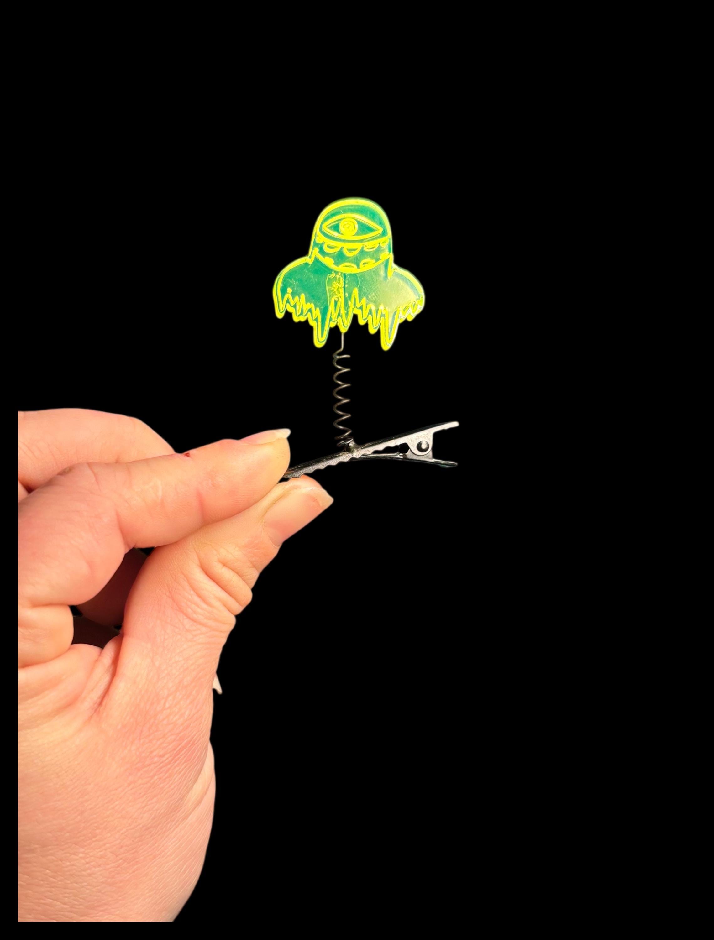 Subtronics cyclops inspired sprouts! Glow in black light!