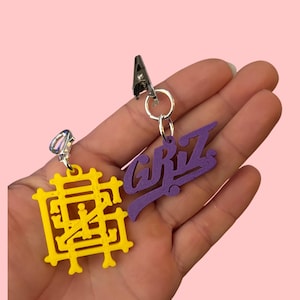 Griz inspired 3d printed charms!