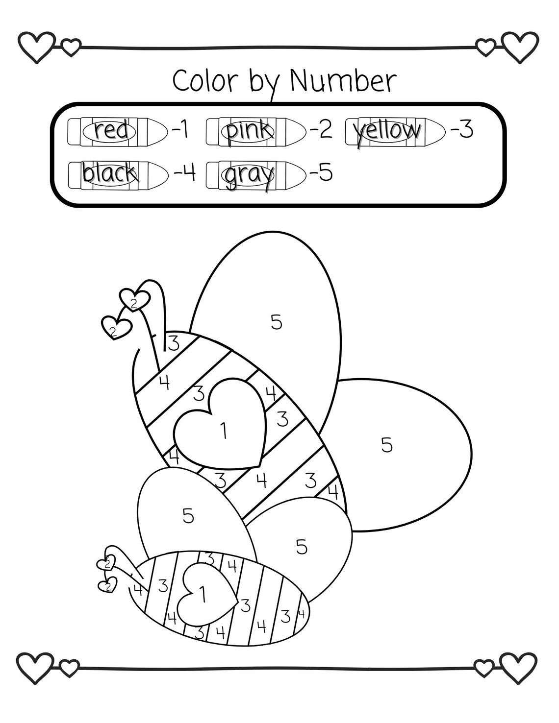 Valentines Day Printable Activity For Kids Valentines Day Printable Preschool Coloring Pages