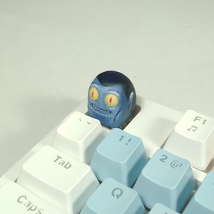 Hunson Abadeer, Lord of Evil, Marceline Dad, Adventure Time handgeschilderde ambachtelijke toetskap voor mechanische toetsenborden met Cherry MX-schakelaars