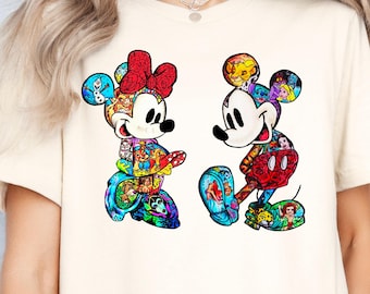 Disney Mickey and Minnie Shirt, Disney Couple Trip T shirt, Mickey and Friends Matching Shirt, Disney Vacation Tee, Funny Holiday Gift