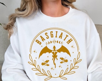 Basgiath Dragon Rider Sweatshirt - Bookish Fourth Wing Sweater