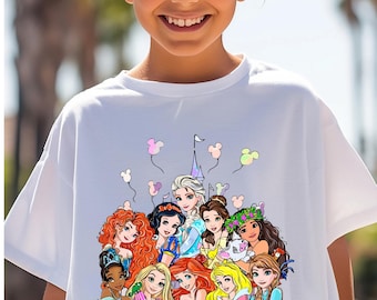 Vintage Disney Princess Shirt Retro Princess Tee Disney World Trip Shirt Classic Princess Shirt Magical Kingdom Tee