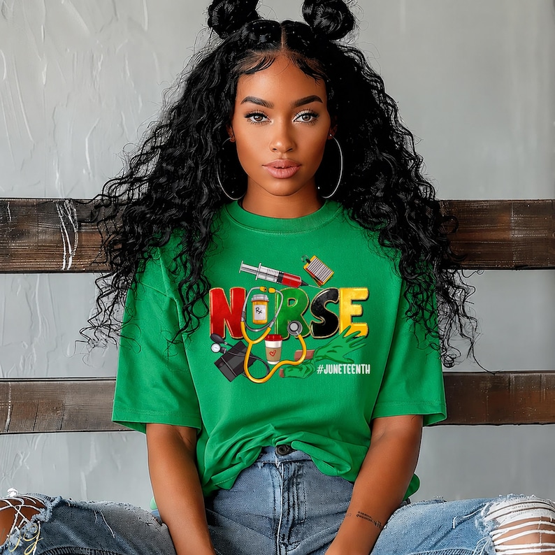 Juneteenth Nurse Shirt, Black History Tee, Gift For Nurse, African American Shirt, Juneteenth T-shirt