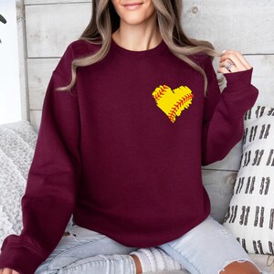 Personalized Softball Sweatshirt: Custom Name & Number, Game Day Hoodie image 7