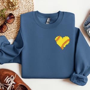 Personalized Softball Sweatshirt: Custom Name & Number, Game Day Hoodie image 6