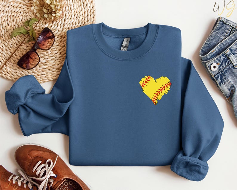 Personalized Softball Sweatshirt: Custom Name & Number, Game Day Hoodie image 6