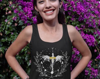 Fourth Wing Tank Top: Basgiath Bookish Racerback