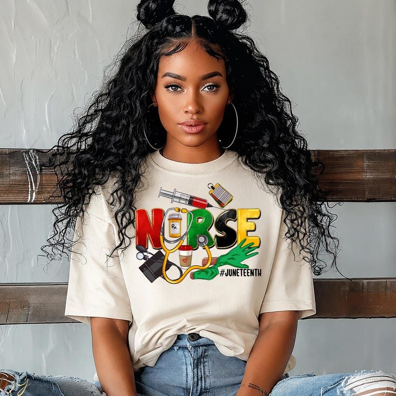 Juneteenth Nurse Shirt, Black History Tee, Gift For Nurse, African American Shirt, Juneteenth T-shirt