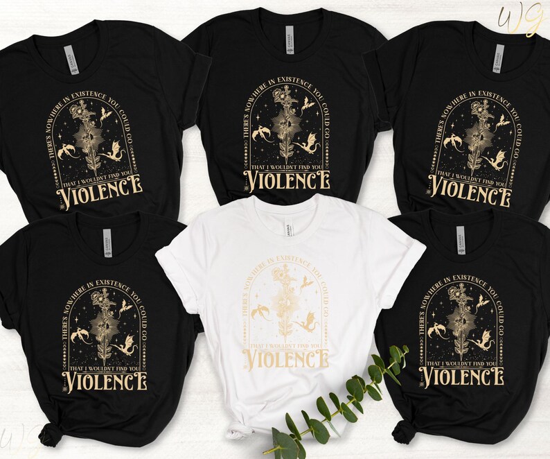 Violet Sorrengail T Shirt Fourth Wing Bookish Apparel Fantasy Dragon Top Gift for Book Lovers Gift for Readers